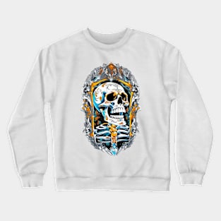 skull art design Crewneck Sweatshirt